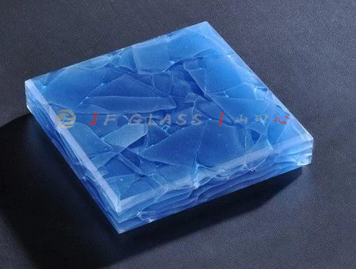 非放射は斜め12x12ガラス・ブロックの窓のパネルを一つにまとめ上げた