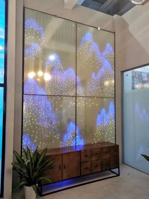 耐衝撃性の1200x2400mm導かれた薄板にされたガラスを予約した