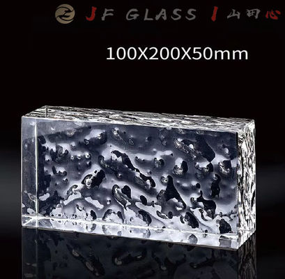ホテルの明確な浮遊物の手すりの舗装6x8のガラス・ブロック