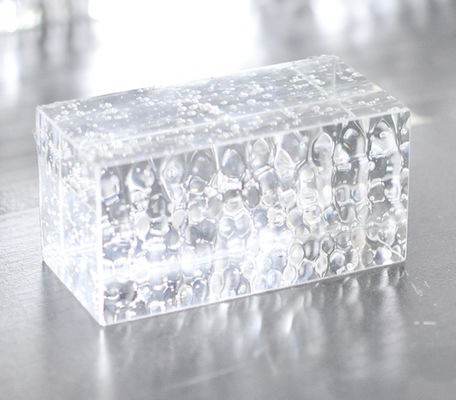 Ecoの友好的な平行水晶は6x8ガラス・ブロックの煉瓦を事前ドリルした