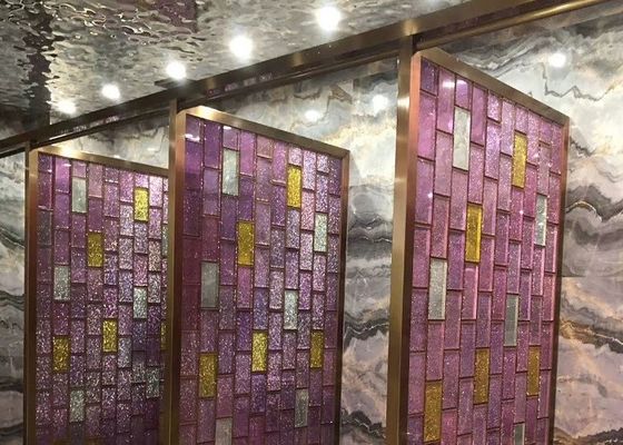 仕切りのディバイダーの水晶4インチのKrystanticのガラス・ブロックの煉瓦
