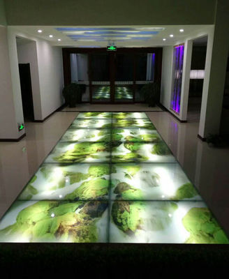 窓の鮮やかな色の陶磁器のフリット12mmのガラス壁の壁画