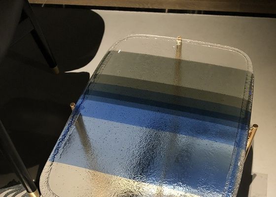 卓上のSplashback 8mmはガラス壁の芸術のパネルを溶かした