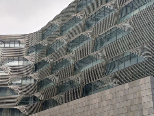 円形は不規則な金網0.38MMの薄板にされたガラス パネルを研ぐ