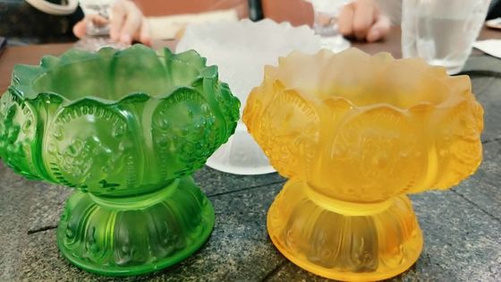 脱ろう3D Liuliは照明のクリスタル グラスを着色した