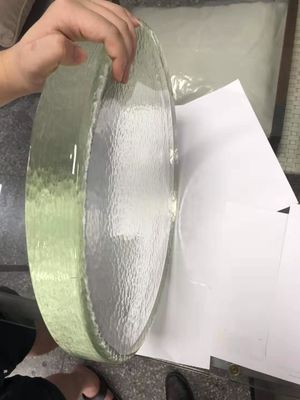 卓上の厚い円形のClea K9 SGSの鉛の切口のクリスタル グラス