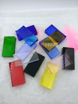 仕切り多彩な固体ちり止めの80mmのガラス・ブロックの煉瓦