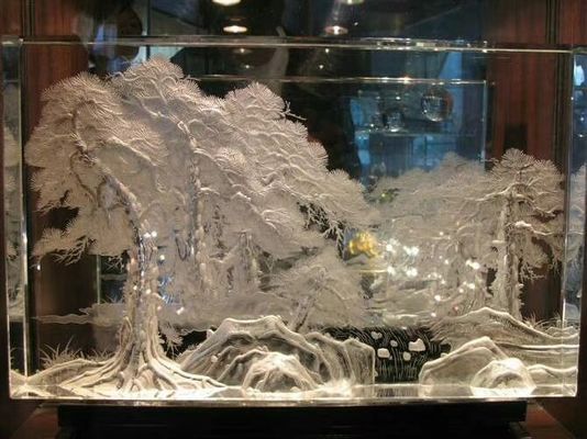 グラフィック・デザイン3D明確な切り分けられた5mm SGCCの水晶のアクリル樹脂