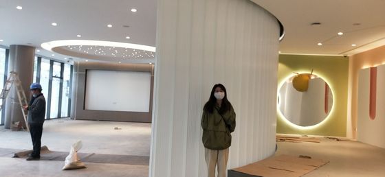 屋外の装飾的な手すりの仕切り6mm強くされたガラス
